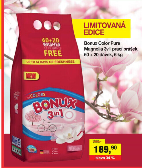 Prací prášek Bonux