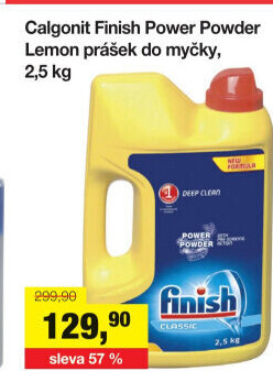 Prášek do myčky Finish