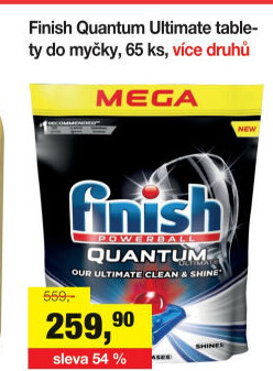 Tablety do myčky Finish Quantum Ultimate