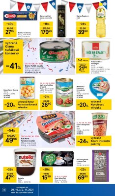 akční leták Tesco 20.10.2021-26.10.2021