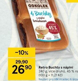Buchty s náplní Odkolek