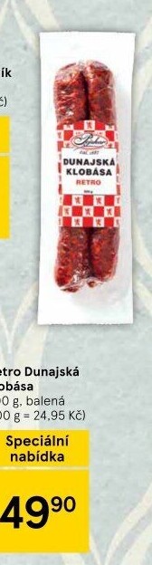 Dunajská klobása Pejskar
