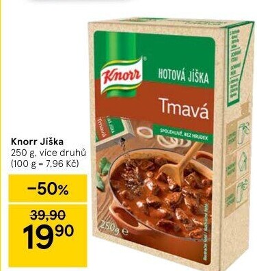 Jíška hotová Knorr