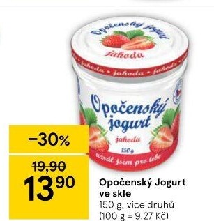 Jogurt ochucený Opočenský Bohemilk