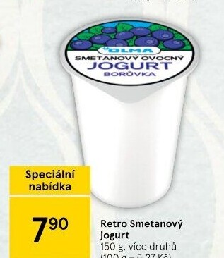 Jogurt ochucený smetanový Olma