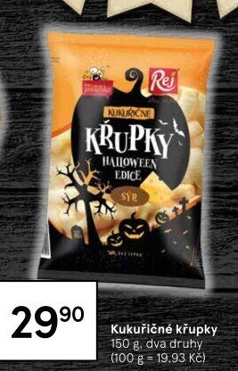 Kukuřičné křupky Rej