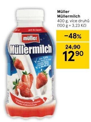 Nápoj mléčný Müllermilch Müller