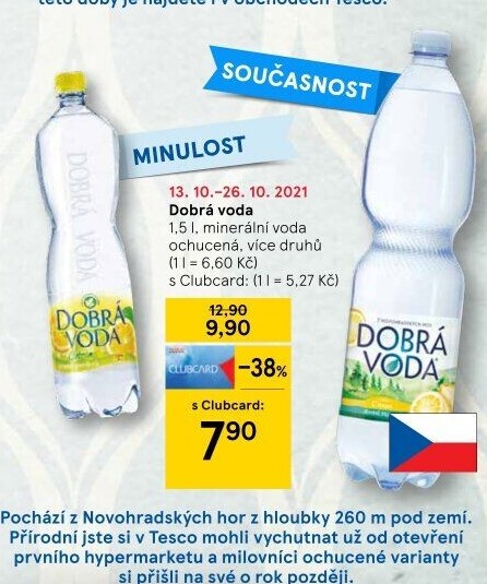 Ochucená voda Dobrá voda