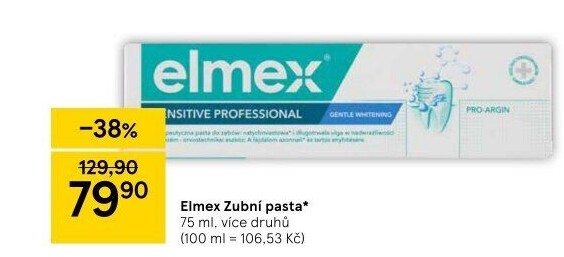 Pasty na zuby Elmex