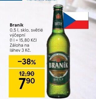 Pivo světlé Braník