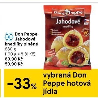 Plněné knedlíky mražené Don Peppe