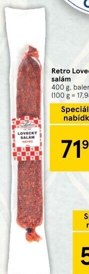 Salám lovecký Pejskar