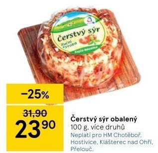 Sýr čerstvý v koření Kromilk