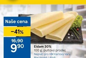 Sýr Eidam 30%