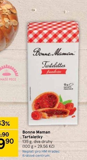 Tartaletky Bonne Maman