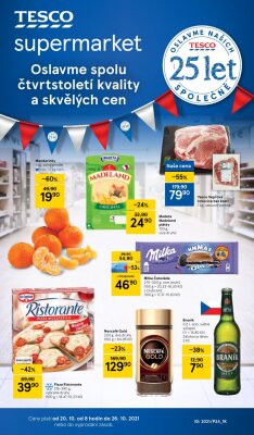 akční leták Tesco 20.10.2021-26.10.2021