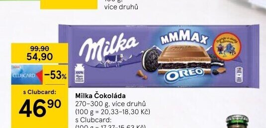 Čokoláda Milka