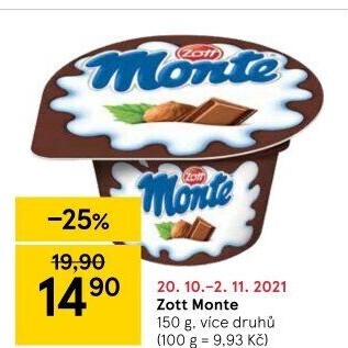 Dezert Monte Zott