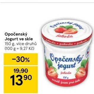 Jogurt ochucený Opočenský Bohemilk