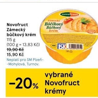 Krém Zámecký bůčkový Novofruct