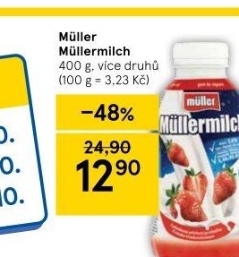 Nápoj mléčný Müllermilch Müller