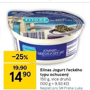 Ochucený jogurt řecký Elinas