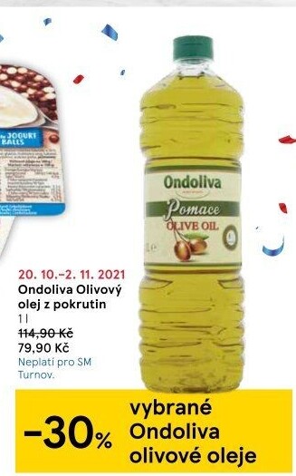 Olej z pokrutin Ondoliva