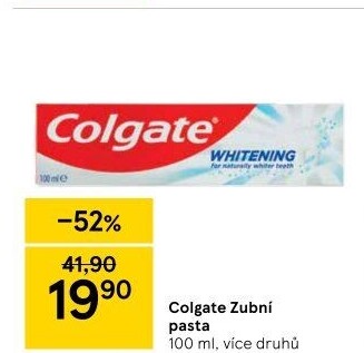 Pasty na zuby Colgate