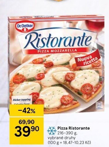 Pizza mražená Ristorante Dr. Oetker
