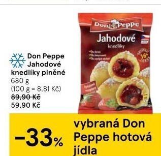 Plněné knedlíky mražené Don Peppe