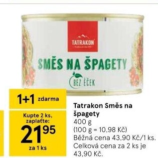 Směs na špagety Tatrakon