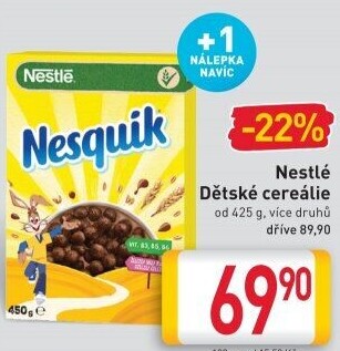 Cereálie Nestlé