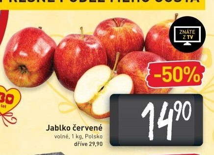 Jablka červená