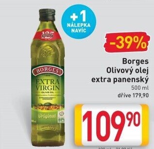 Olivový olej extra panenský Borges