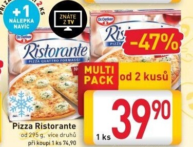 Pizza mražená Ristorante Dr. Oetker