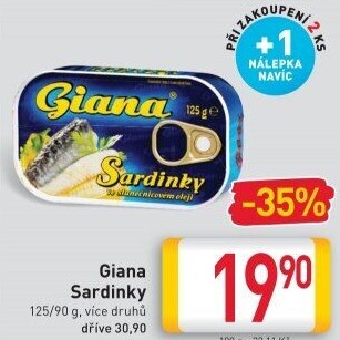 Sardinky Giana