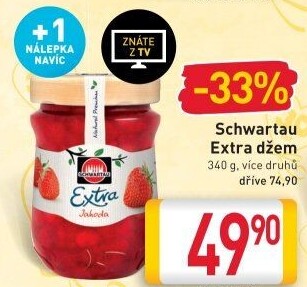 Džem výběrový Extra Schwartau
