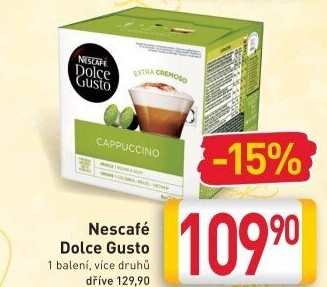 Kapsle Dolce Gusto Nescafé