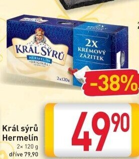 Sýr Hermelín Král sýrů