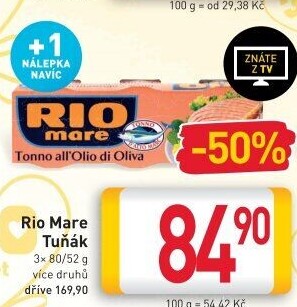 Tuňák Rio Mare