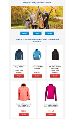 akční leták Sportisimo 17.10.2021-22.10.2021