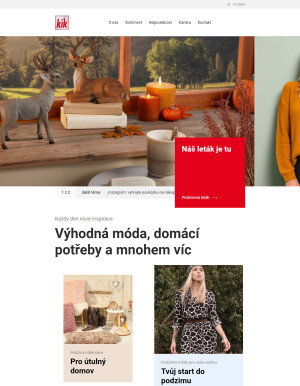 akční leták Kik textil 20.10.2021-26.10.2021
