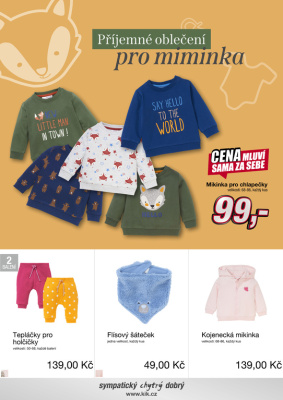 akční leták Kik textil 11.10.2021-11.11.2021