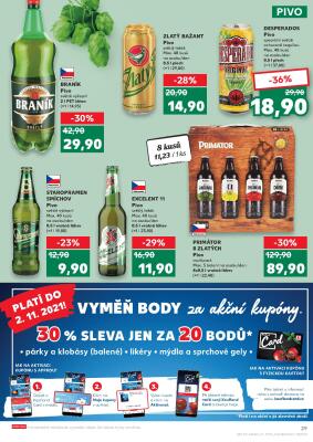 akční leták Kaufland 25.10.2021-2.11.2021