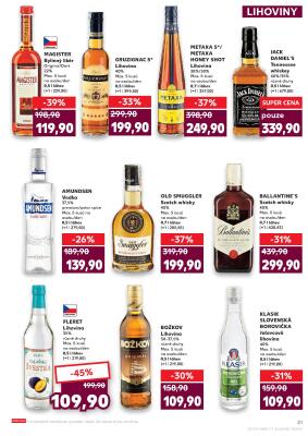 akční leták Kaufland 25.10.2021-2.11.2021