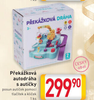 Překážková dráha autodráha Wiky