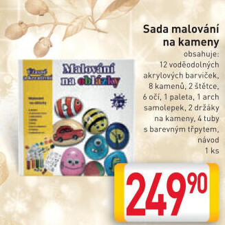 Sada malování na oblázky