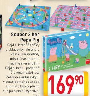 Společenská hra dětská Peppa Pig Dino