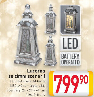 Vánoční svítící LED dekorace