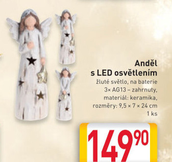 Vánoční svítící LED dekorace